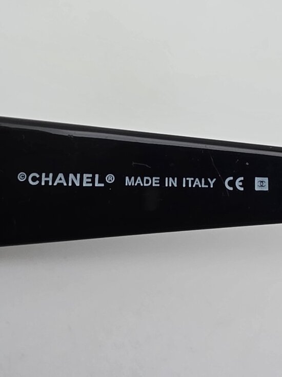 Chanel 5078 c 818/73 Tortoise Black Frame Green Lens Rectangular Sunglasses 54mm main image 8
